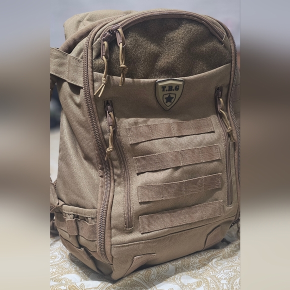 Men's Tactical Backpack - Brown